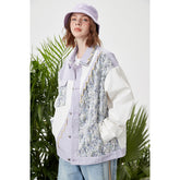 Unisex Jacket Lapel Couple Overalls